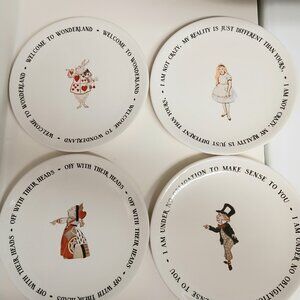 Alice in Wonderland Plates